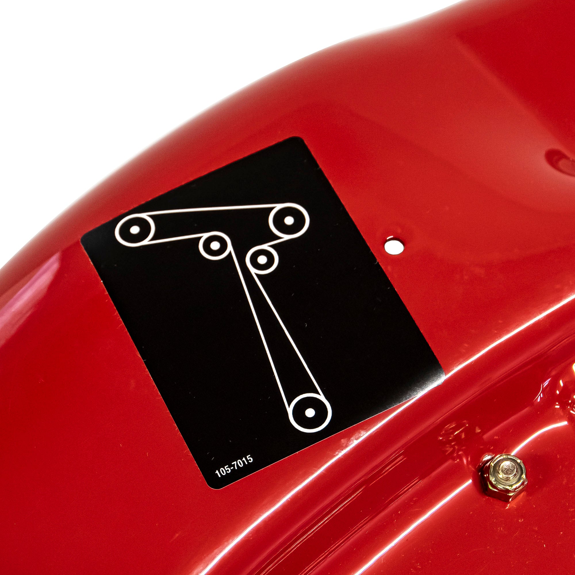 Exmark 105-7015 DECAL-ROUTING, BELT