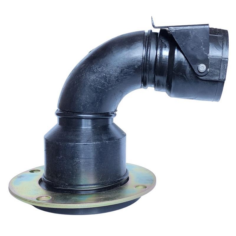 "110 mm x 75 mm Flange type Sprinkler Neppal with bend. "