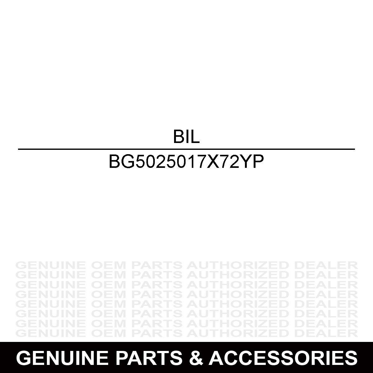 Billy Goat 5025017X72YP Bolt 1/2-13 X 9 Gd5