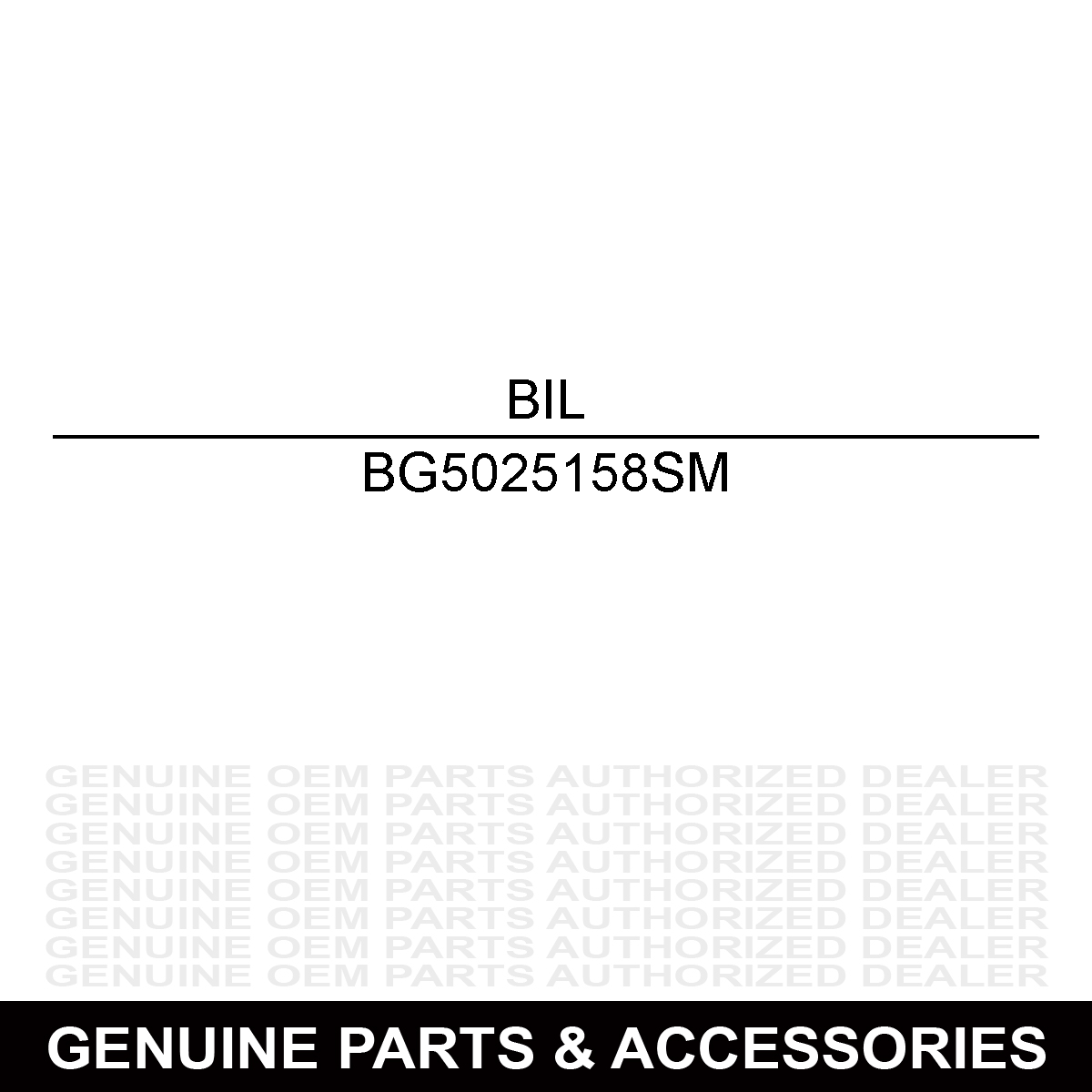 Billy Goat 5025158SM Washer 1/2 Sae