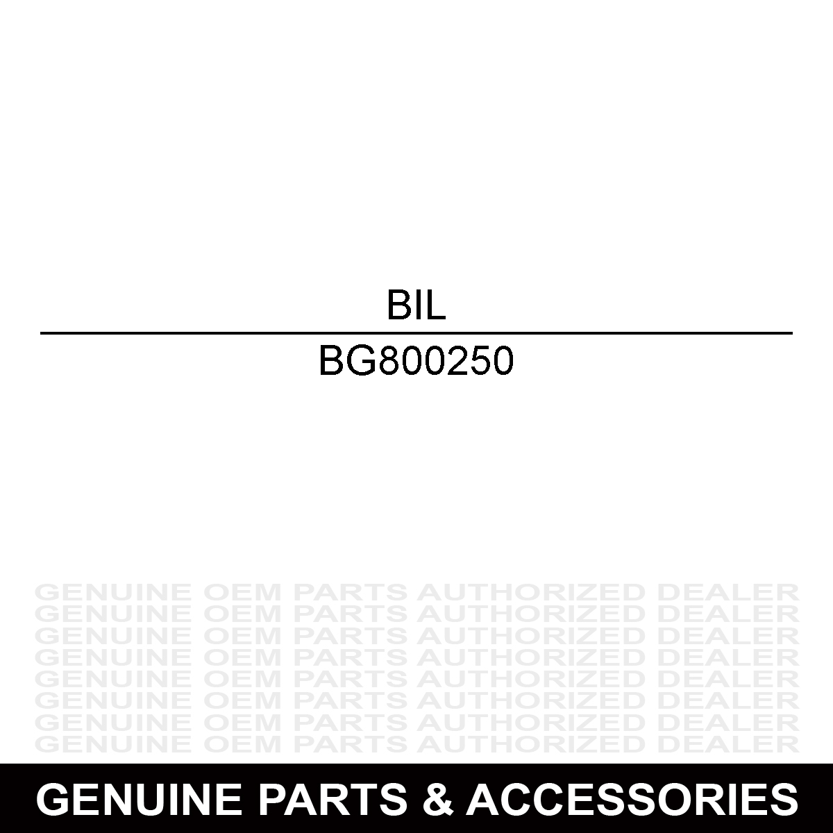 Billy Goat 800250 BELT DRIVE V GATES - LIMITED AVAILABLE