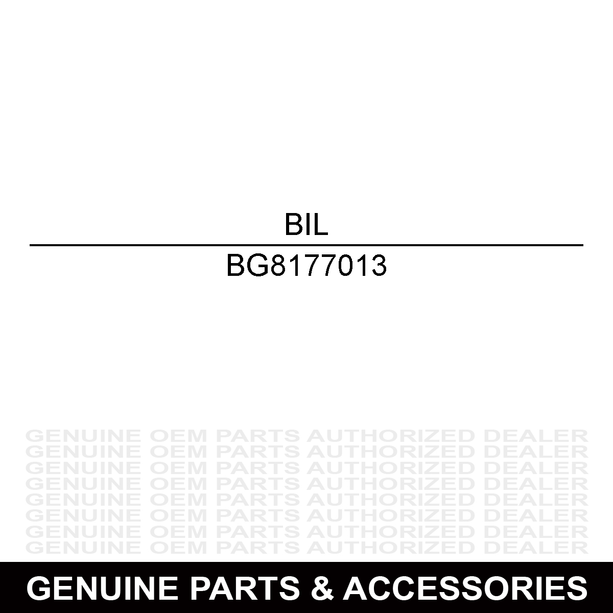 Billy Goat 8177013 Washer 7/16 S/T MED
