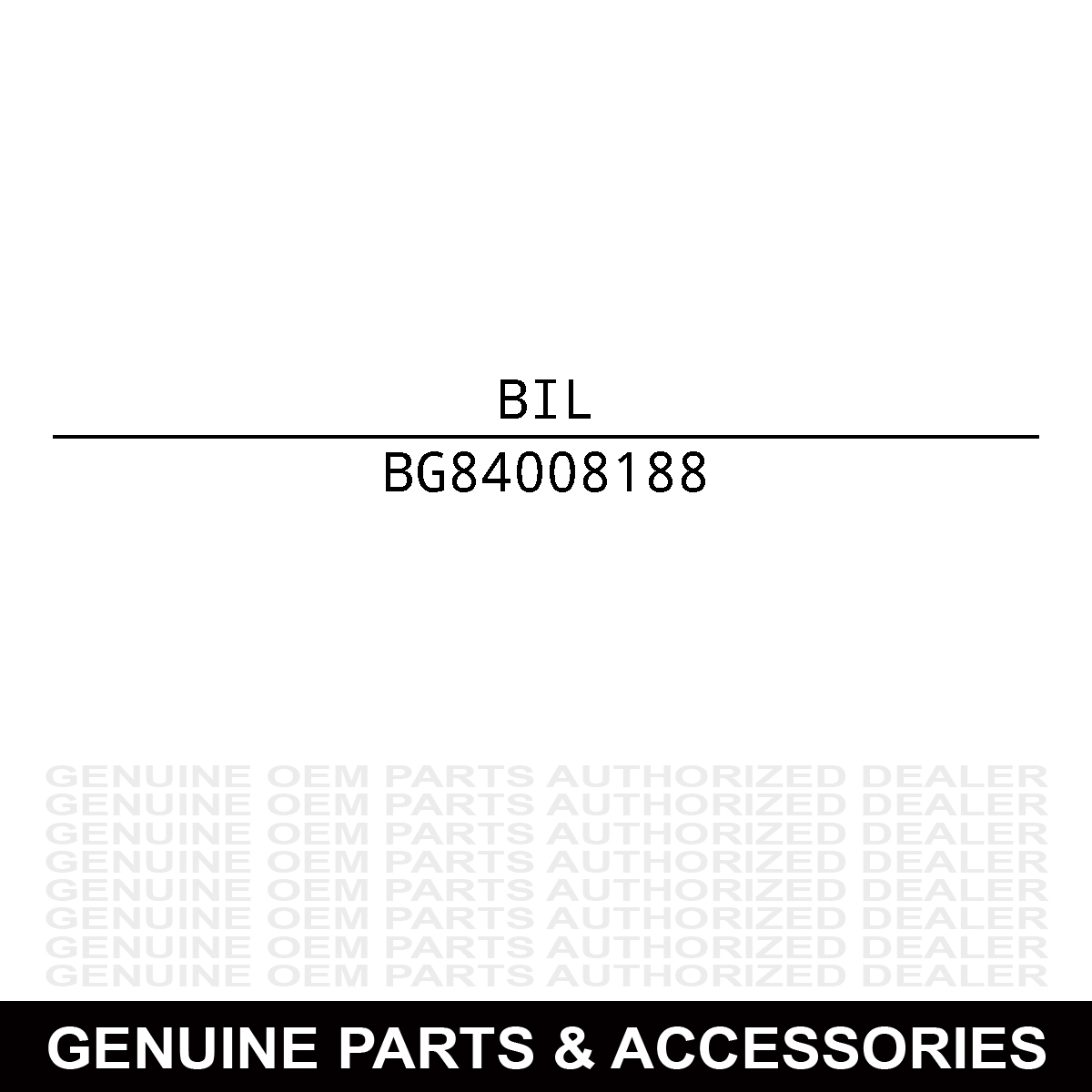 Billy Goat 84008188 Yoke