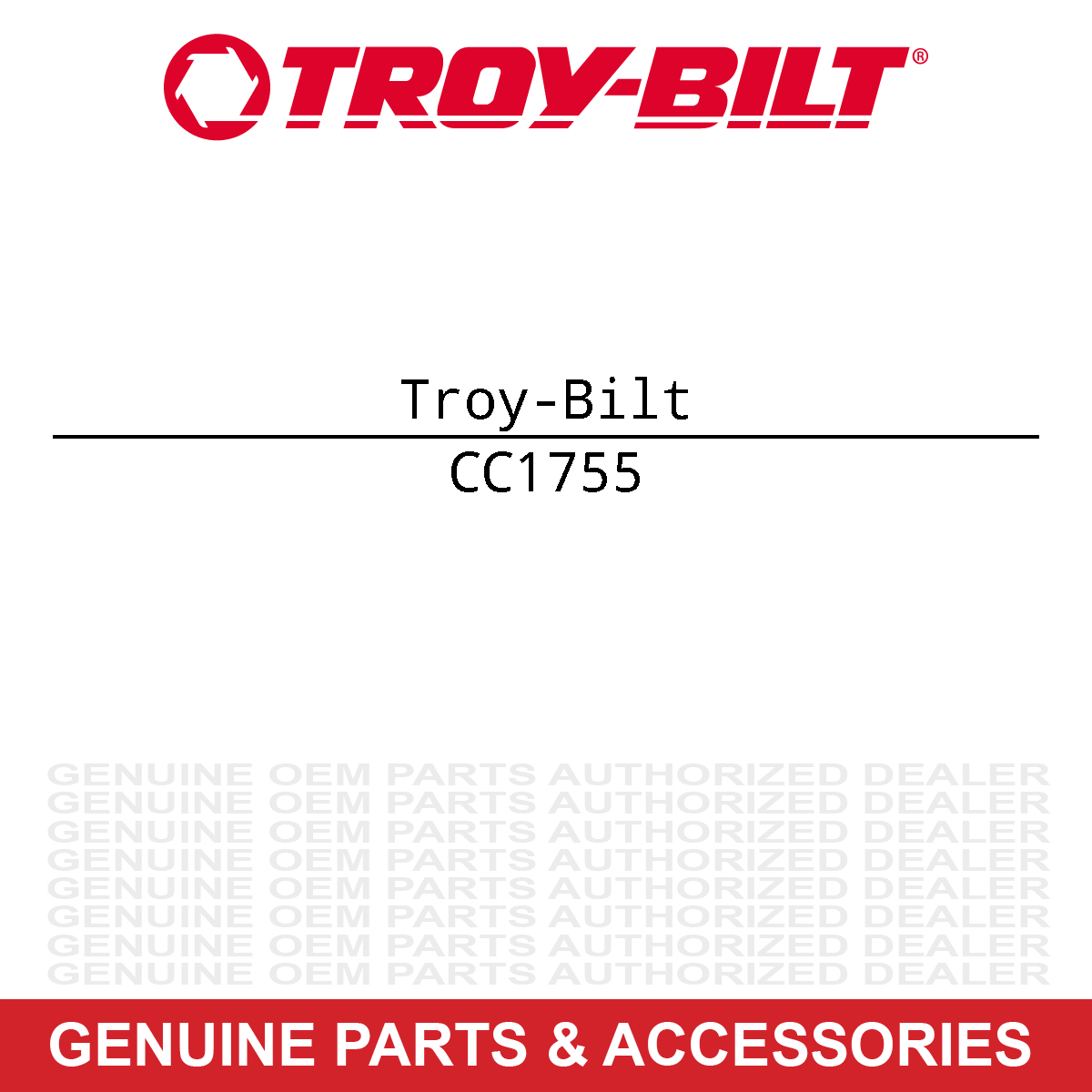 Troy-Bilt 1755 Screw 10-9x.50