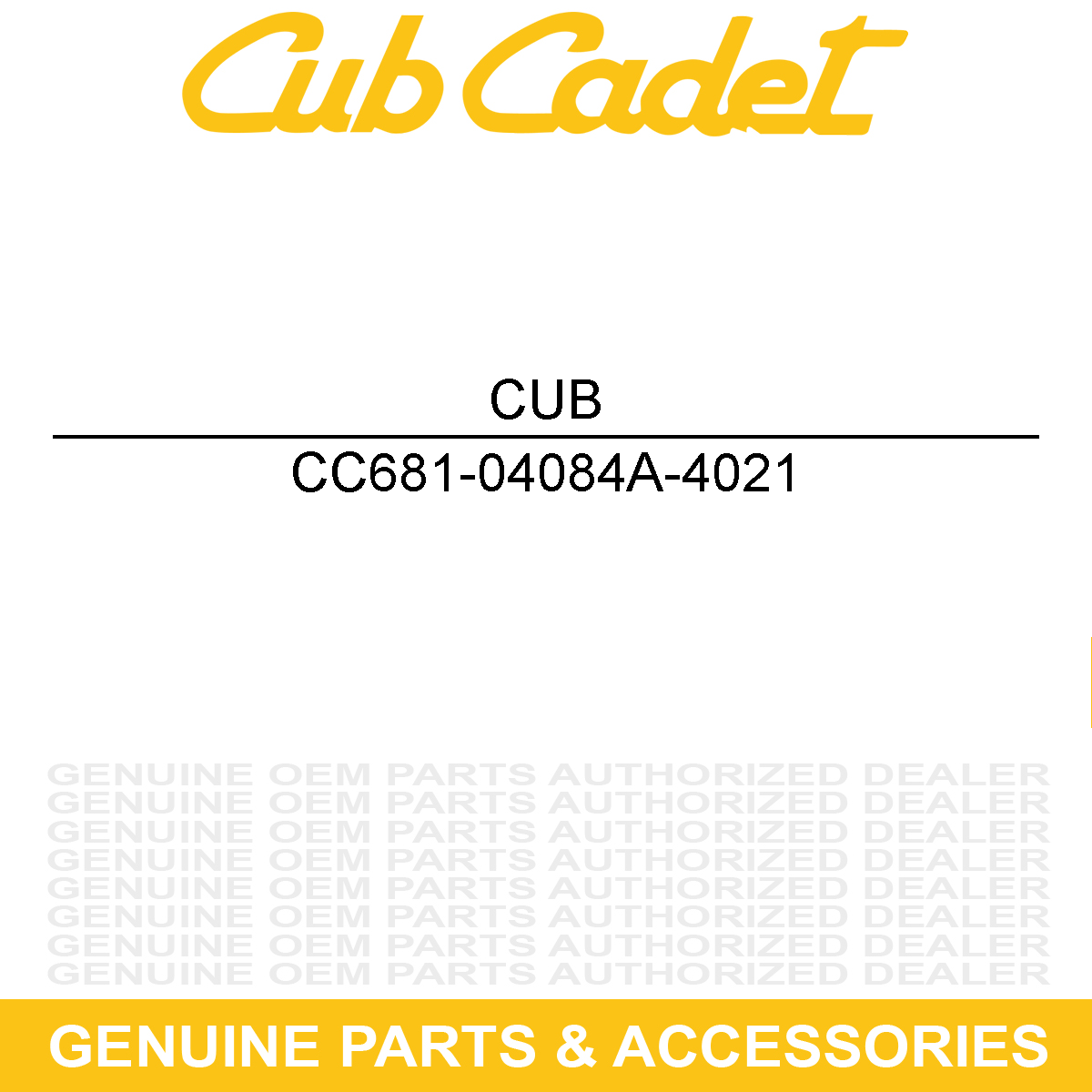 CUB CADET 681-04084A-4021 FRAME ASM-BLOWER