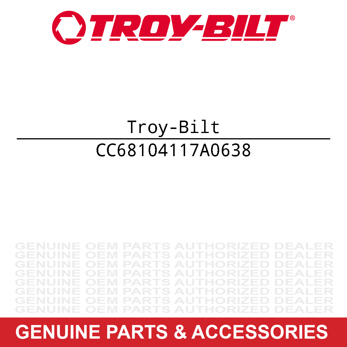 Troy-Bilt 681-04117A-0638