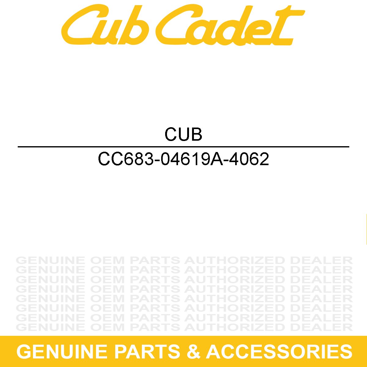 CUB CADET 683-04619A-4062 Cool Gray LT5 S Style Hood Assembly