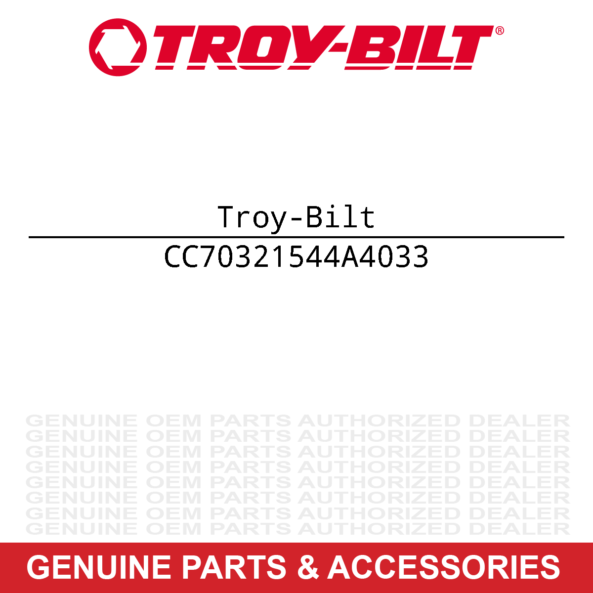 Troy-Bilt 703-21544A-4033 Height Index Bracket