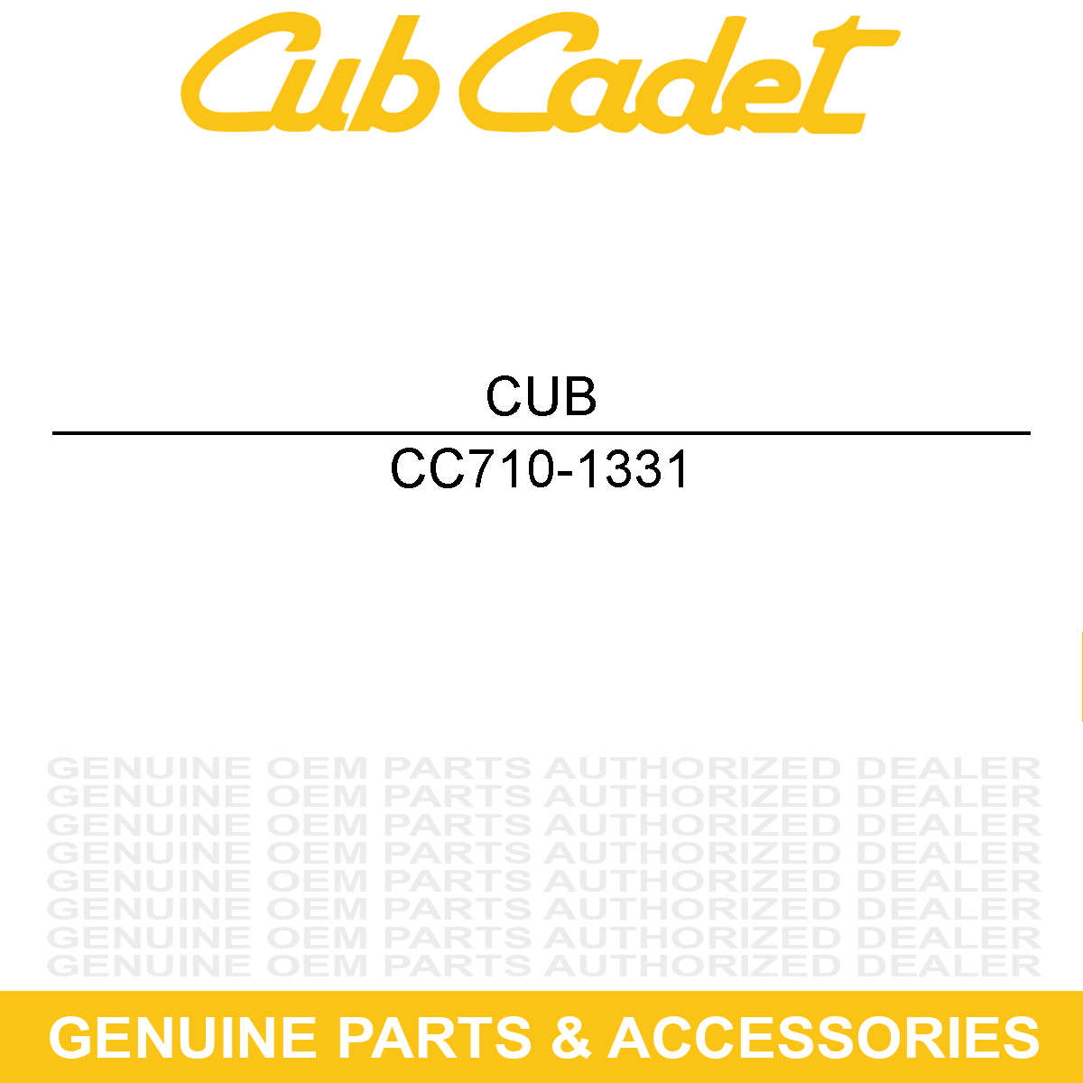 CUB CADET 710-1331 Screw #10-16 X 1.25