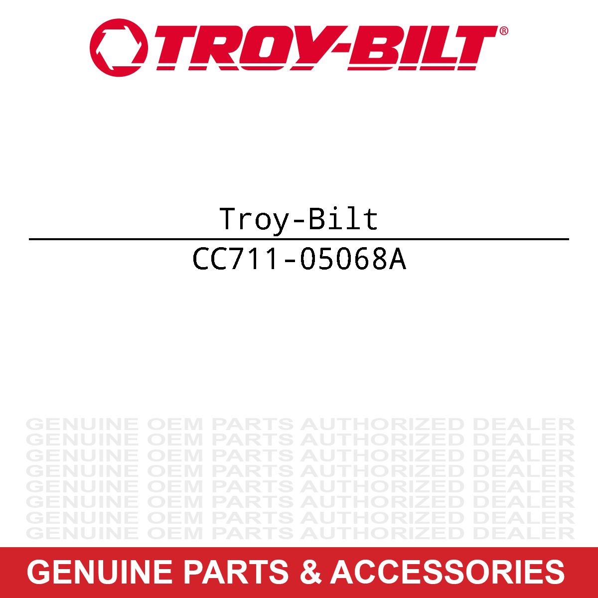 Troy-Bilt 711-05068A Clevis Pin 5/16 X 4.135