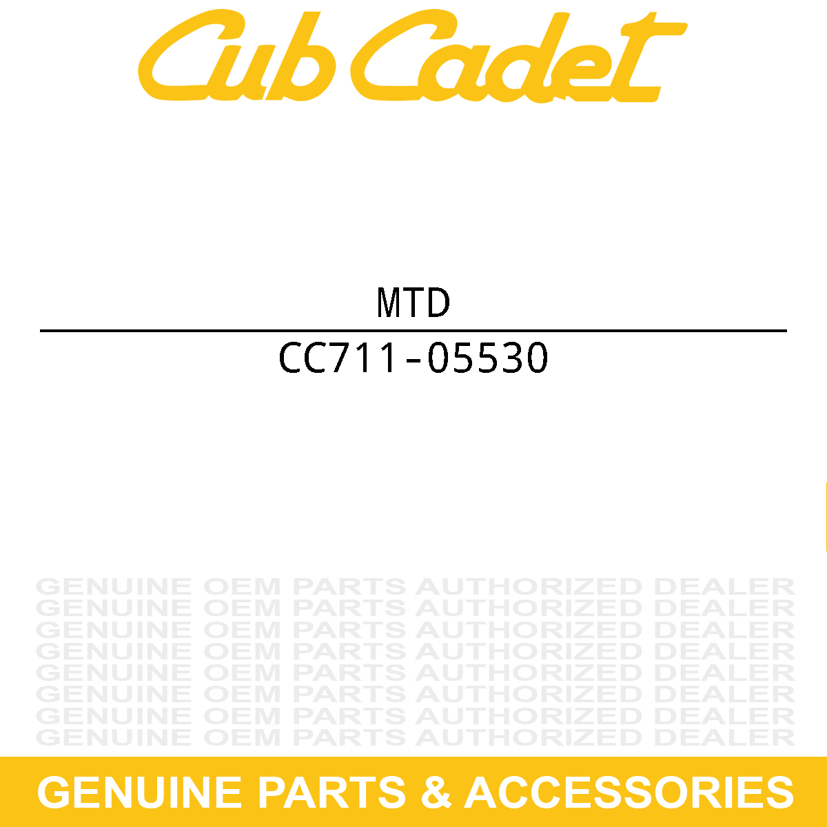MTD 711-05530 SHAFT-REAR