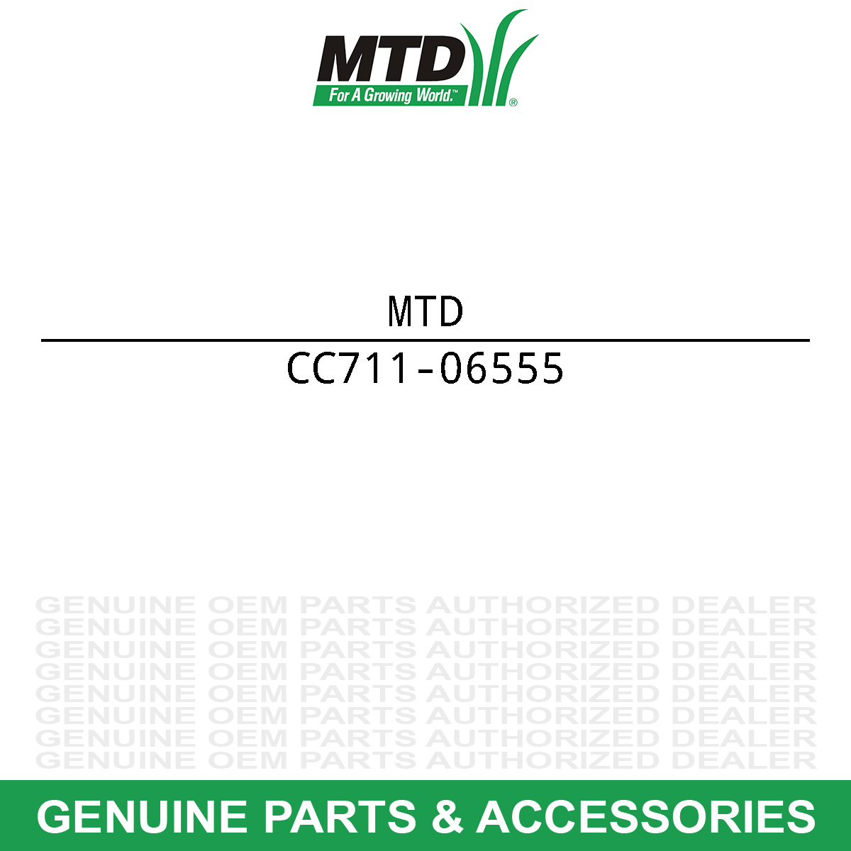 MTD 711-06555 Impeller Shaft