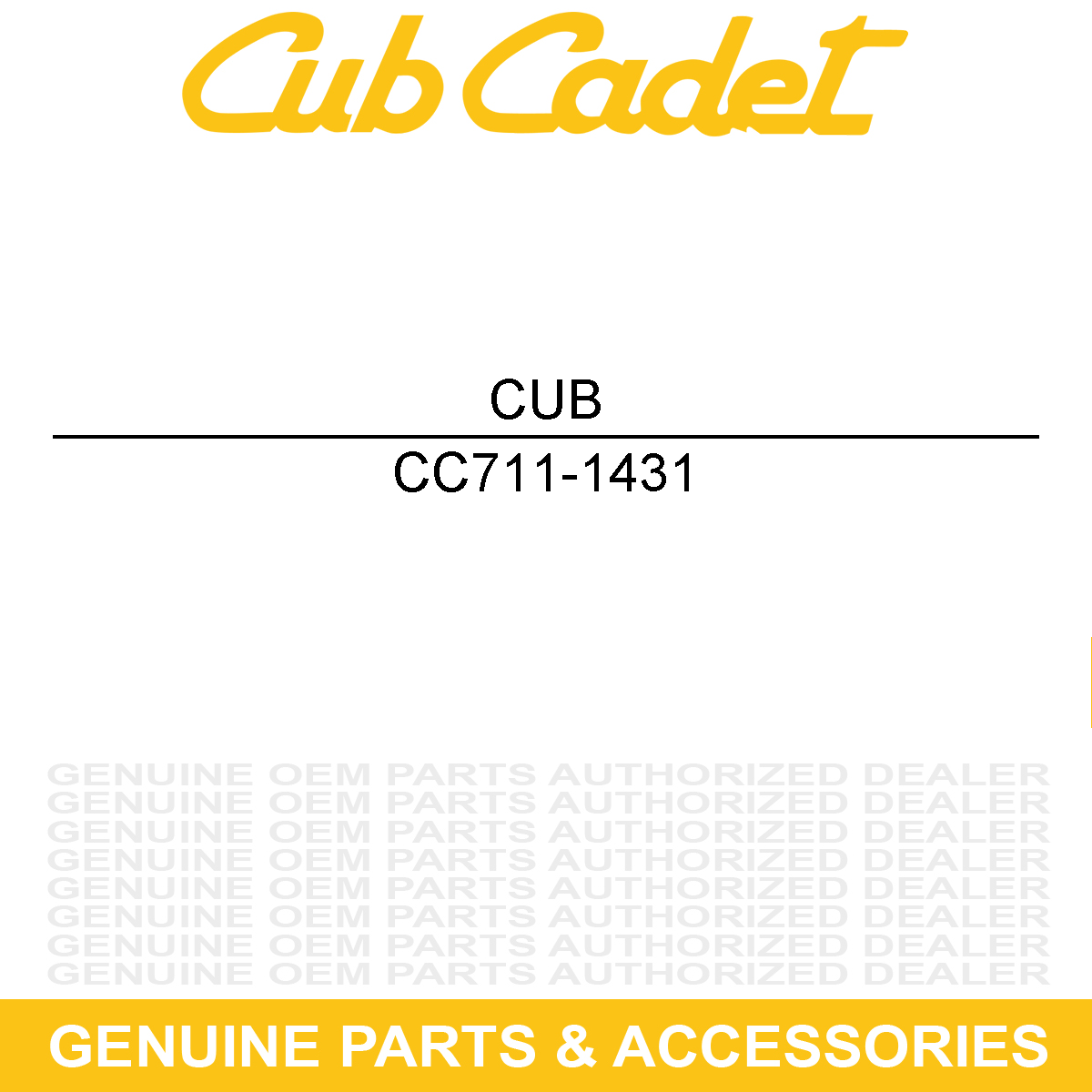 CUB CADET 711-1431 Drive Shafts