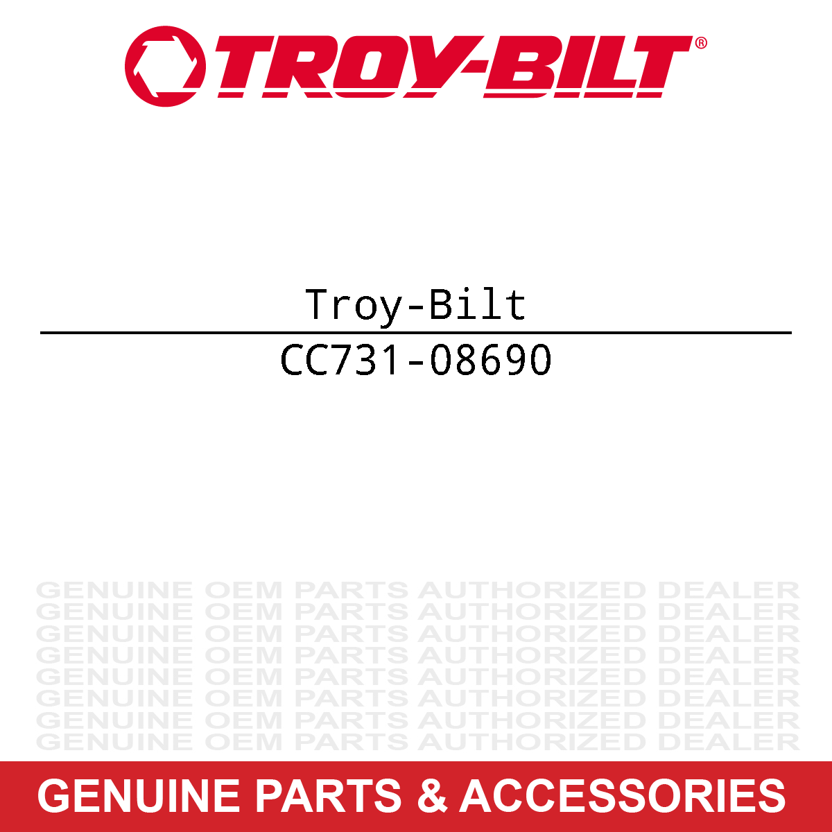 Troy-Bilt 731-08690 Lower Steering Collar