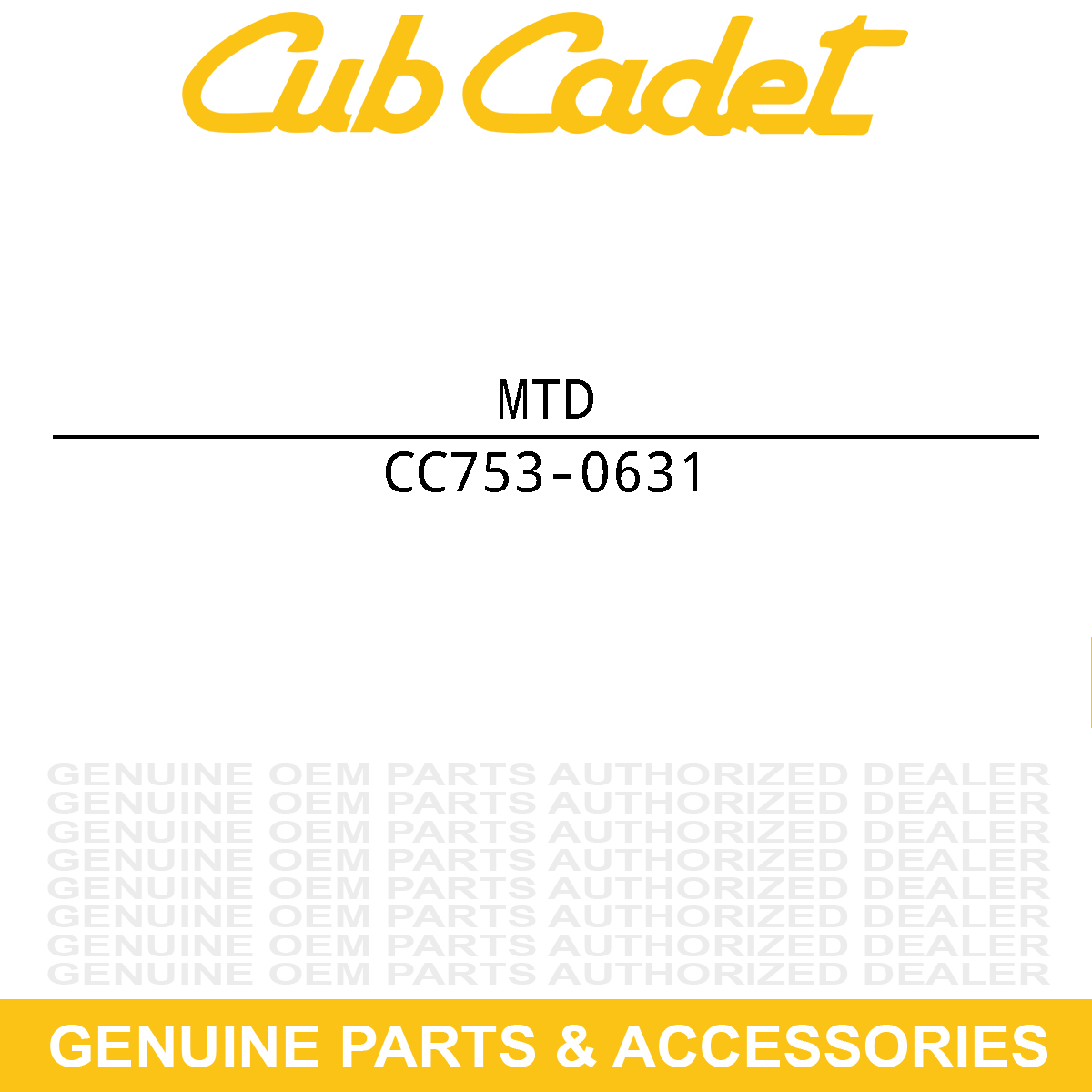 MTD 753-0631 Engine Pulley