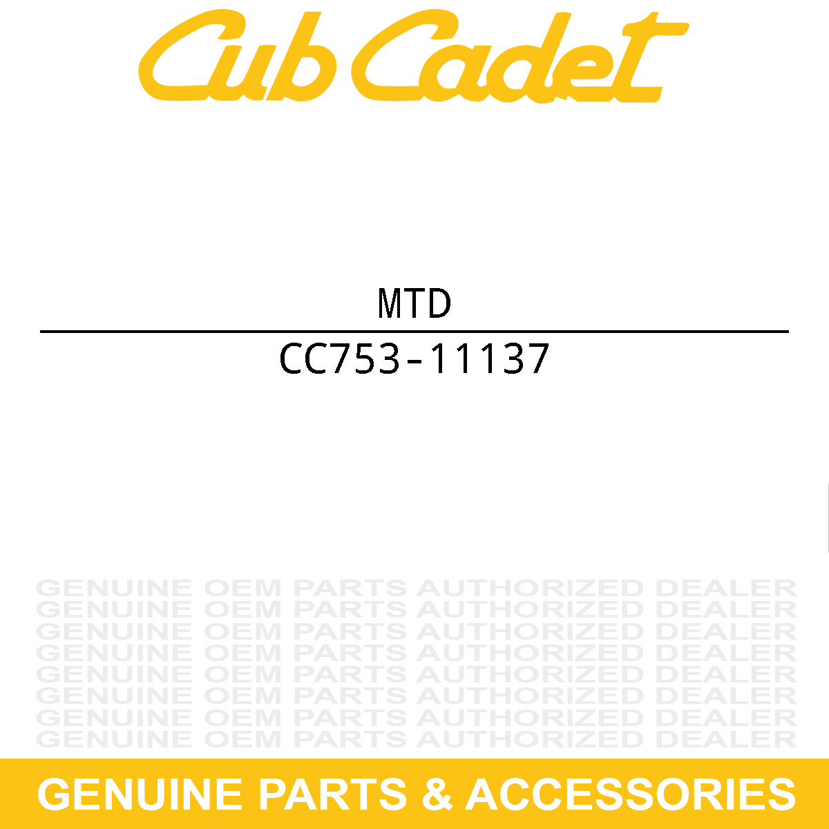 MTD 753-11137 MUFFLER ASM