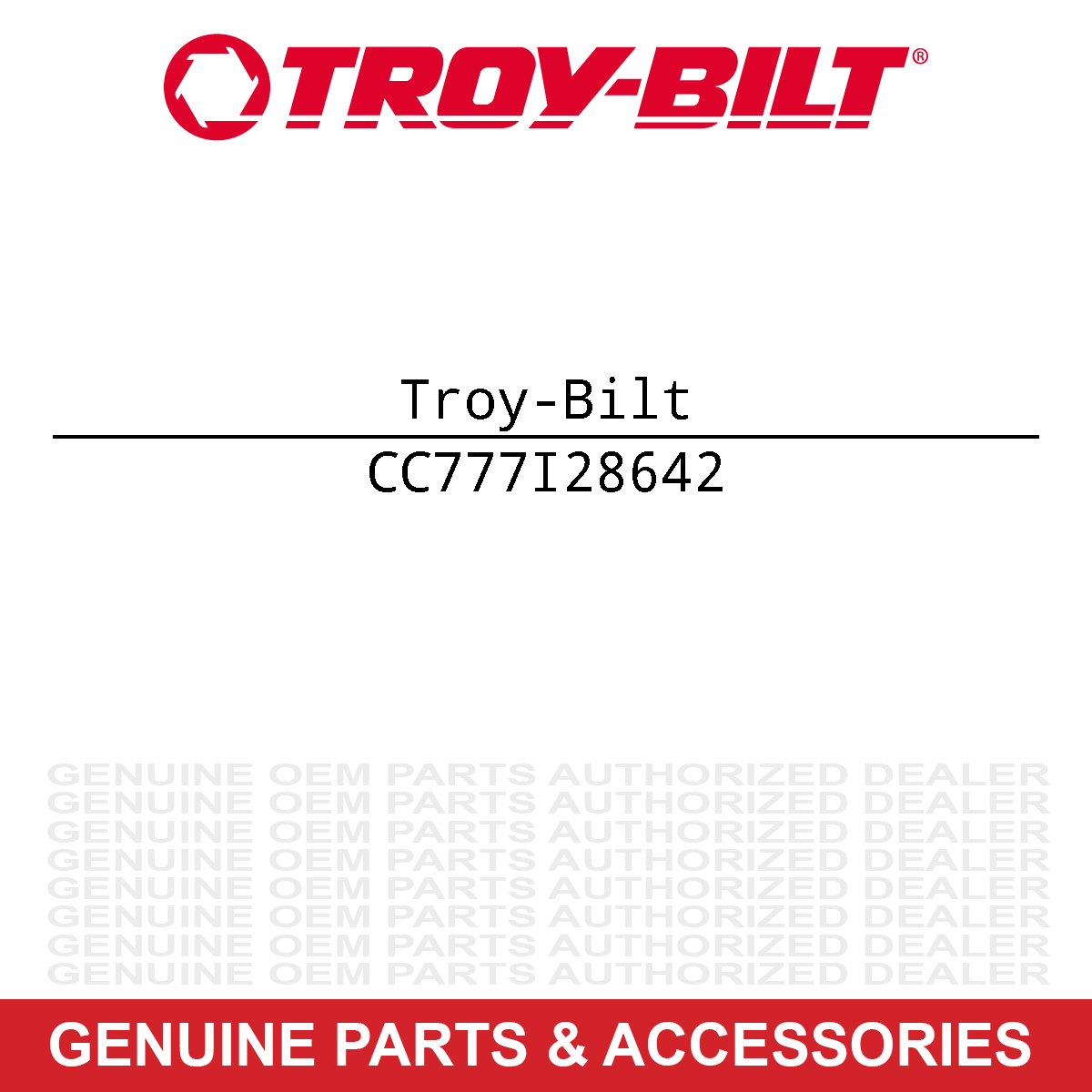 Troy-Bilt 777I28642