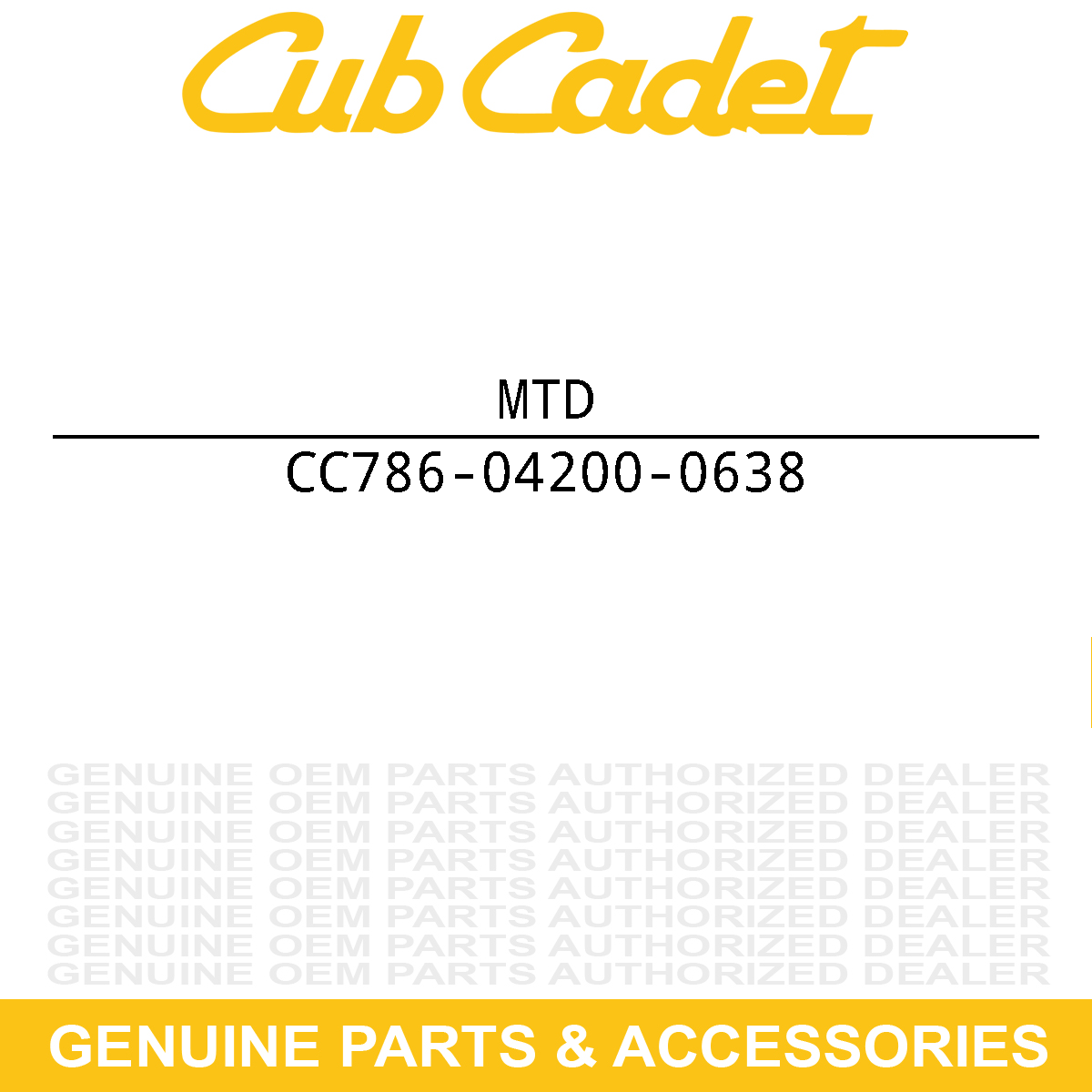 Troy-Bilt 786-04200-0638