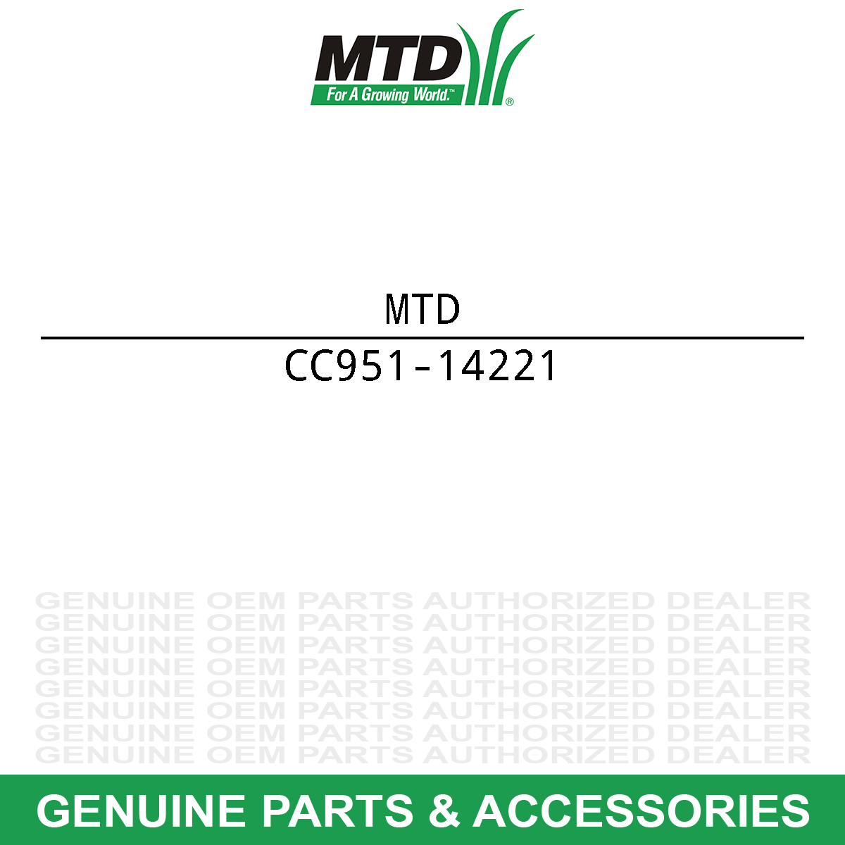 MTD 951-14221 Crankcase