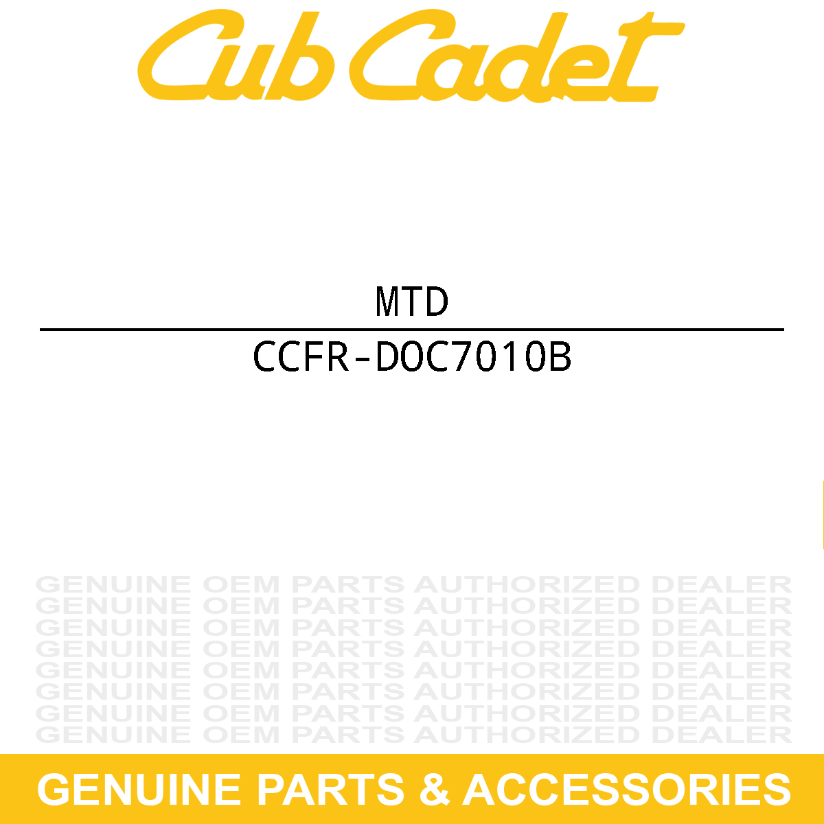 MTD FR-DOC7010B ROBORULER FOR RC/T