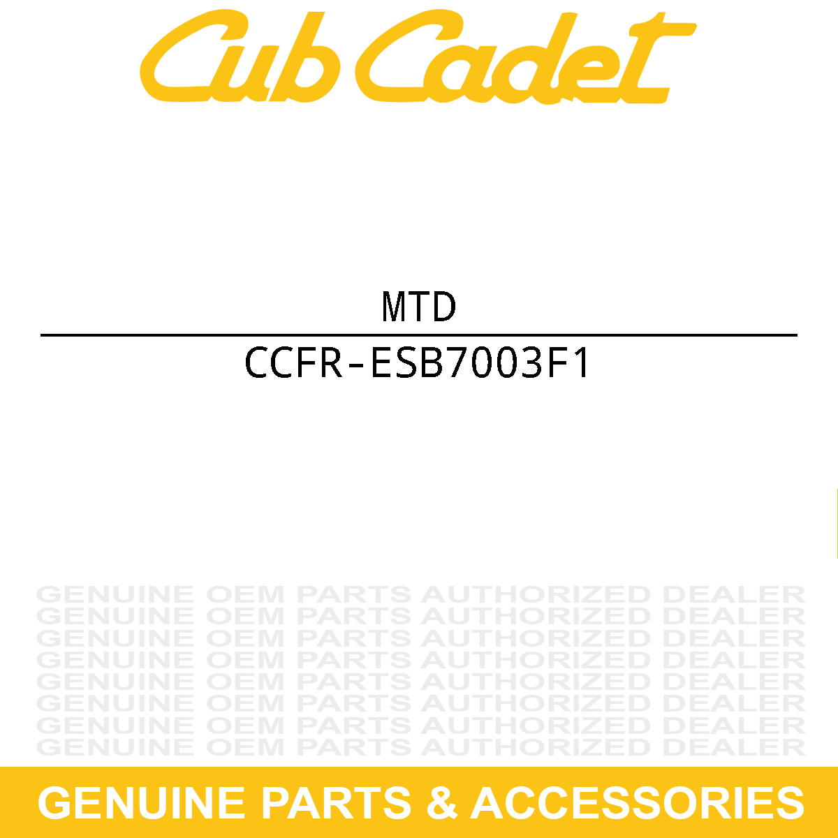 MTD FR-ESB7003F1 Front Rc Board