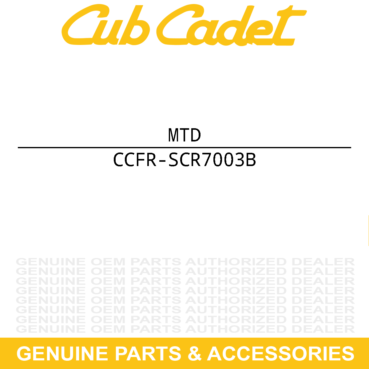 MTD FR-SCR7003B M6 Screw Din 16 912 12.9