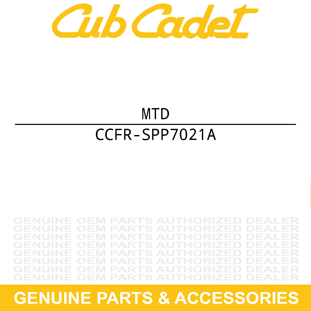 MTD FR-SPP7021A Power Wheel C W/O Plate