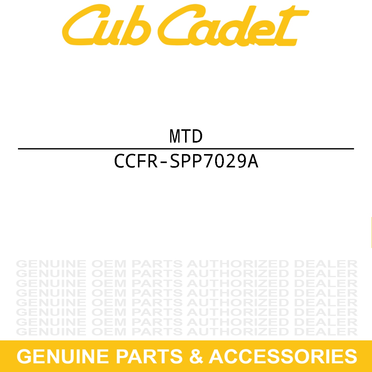 MTD FR-SPP7029A Nozzle Assembly