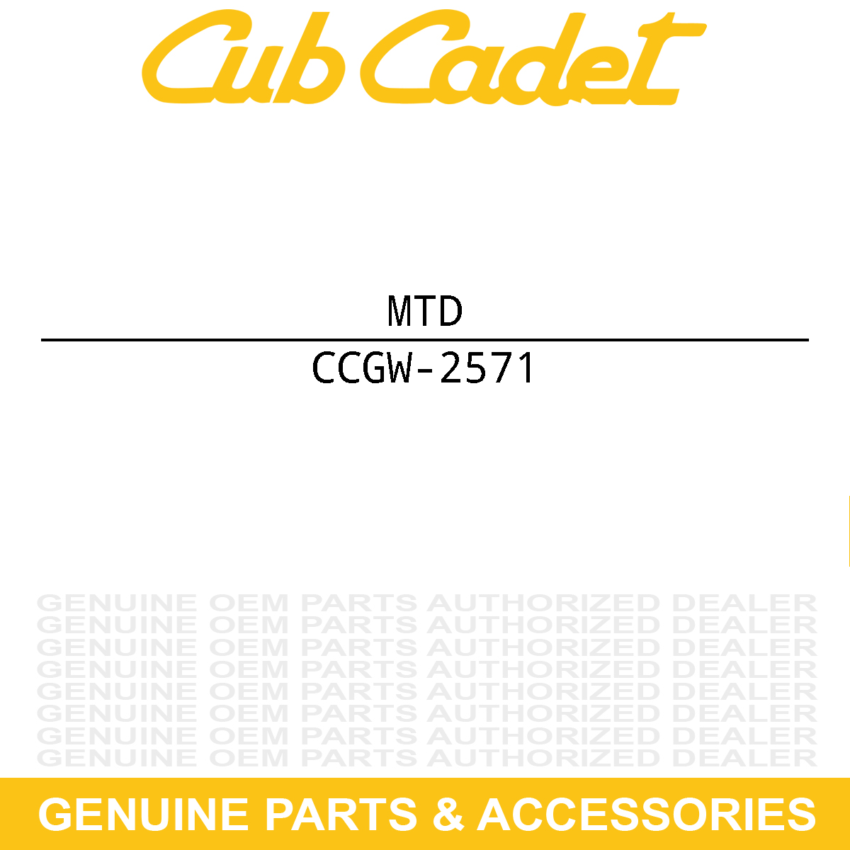 MTD GW-2571 BRKT-BATTERY OPC P