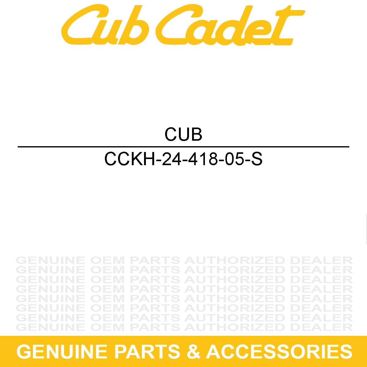 CUB CADET KH-24-418-05-S Oxygen EFI Sensor