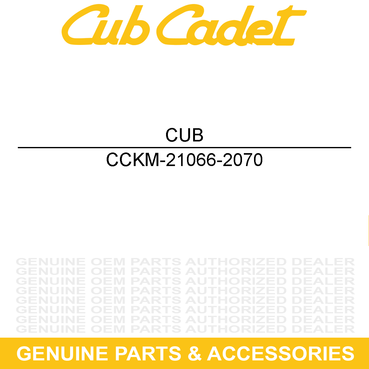 CUB CADET KM-21066-2070 REGULATOR-VOLTAGE