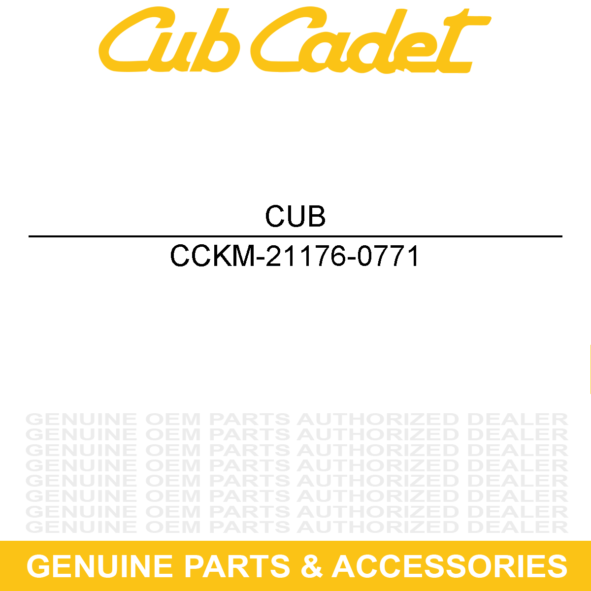 CUB CADET KM-21176-0771 Sensor