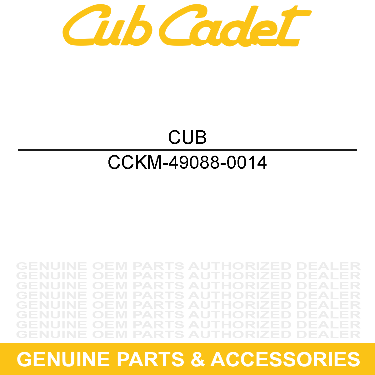 CUB CADET KM-49088-0014 Recoil Starter