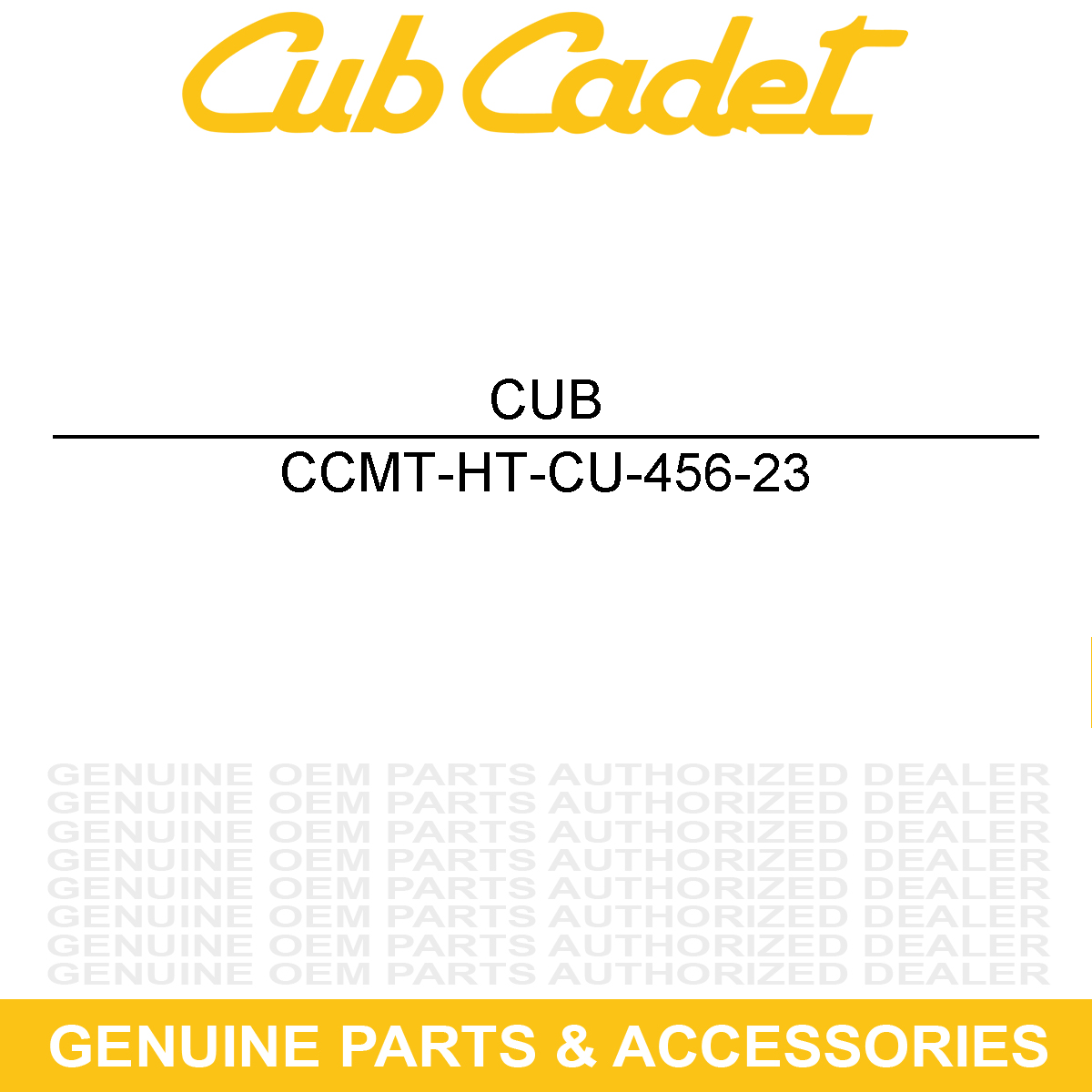 CUB CADET MT-HT-CU-456-23 1" ID RADIATOR HOS