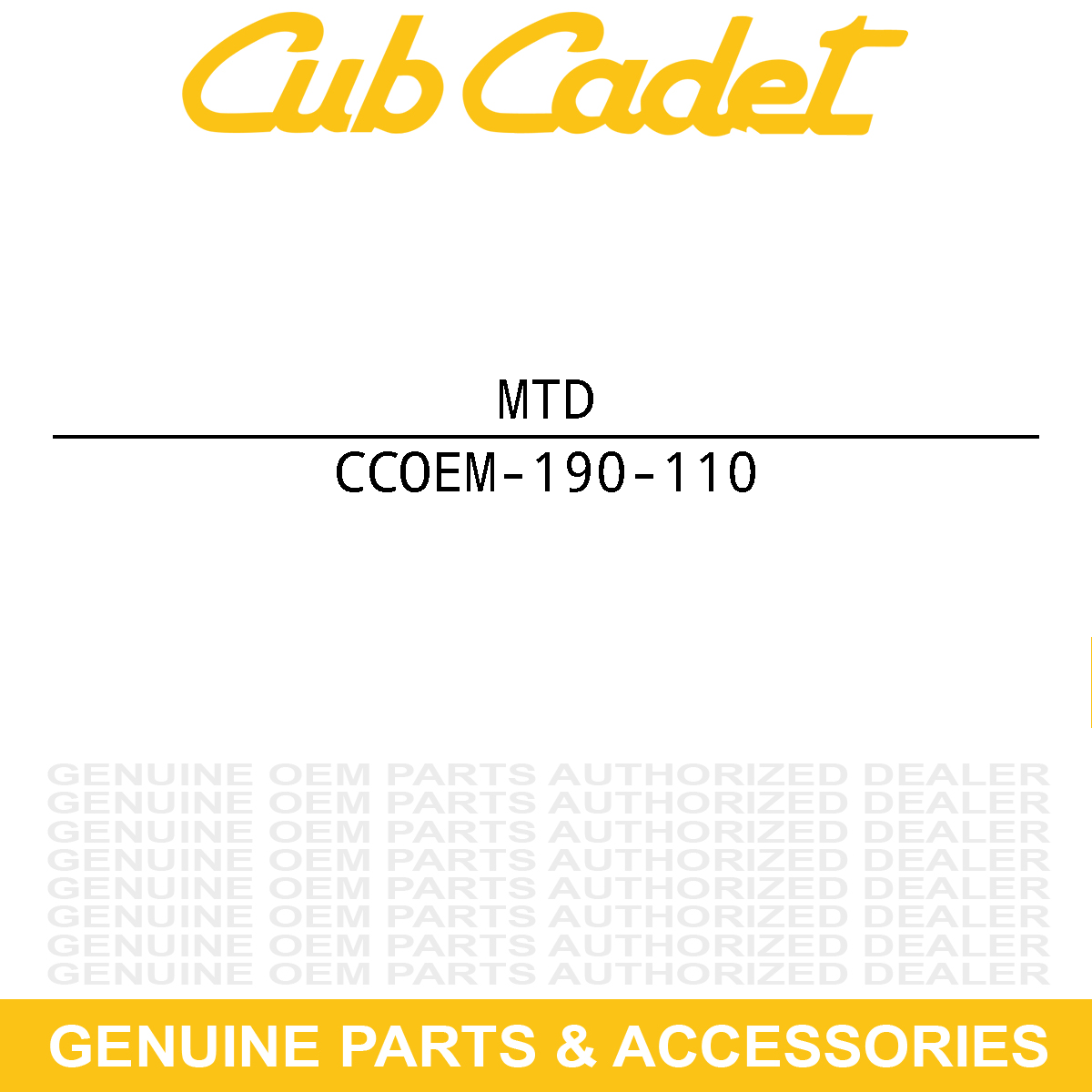 MTD OEM-190-110 Grass Catcher