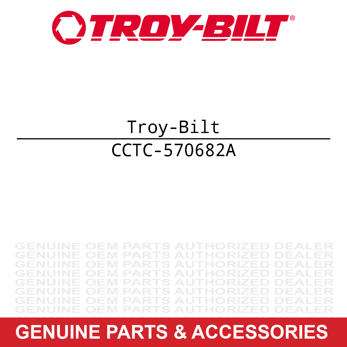 Troy-Bilt TC-570682A Primer Assembly