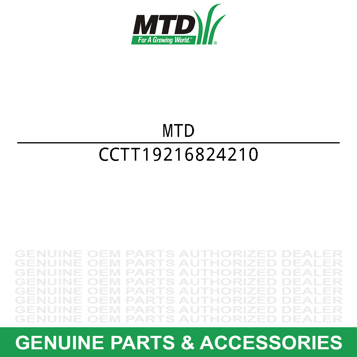 MTD TT-19216824210 Housing