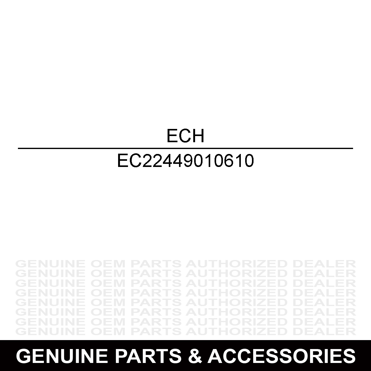 Echo 22449010610 VALVE, NOZZLE
