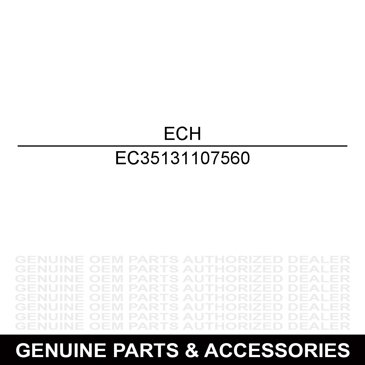 Echo 35131107560 Front(R) Handle