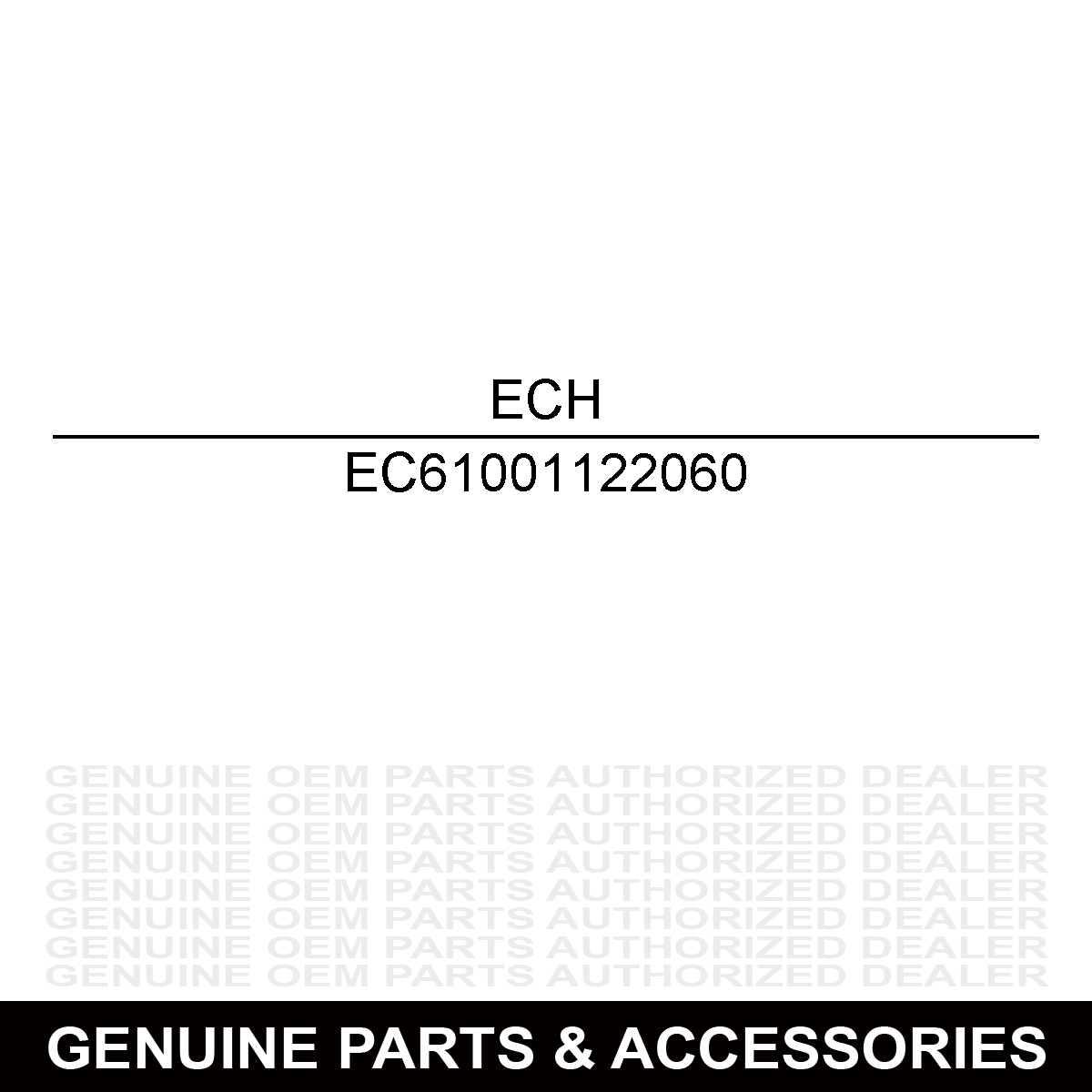 Echo 61001122060 SHAFT, DRIVE