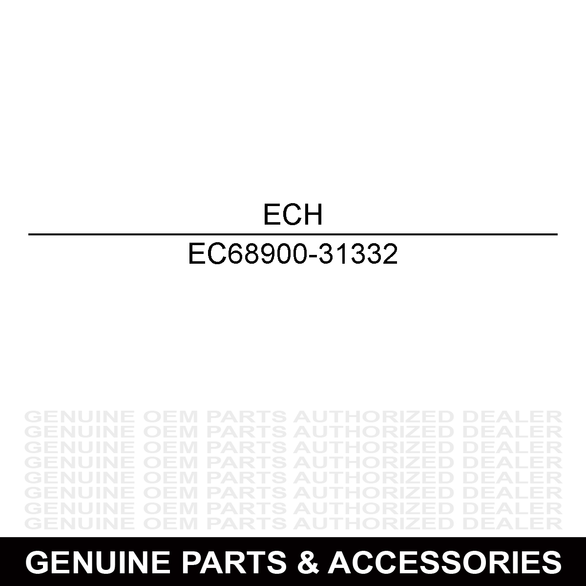 Echo 68900-31332 Muffler Heat Shield