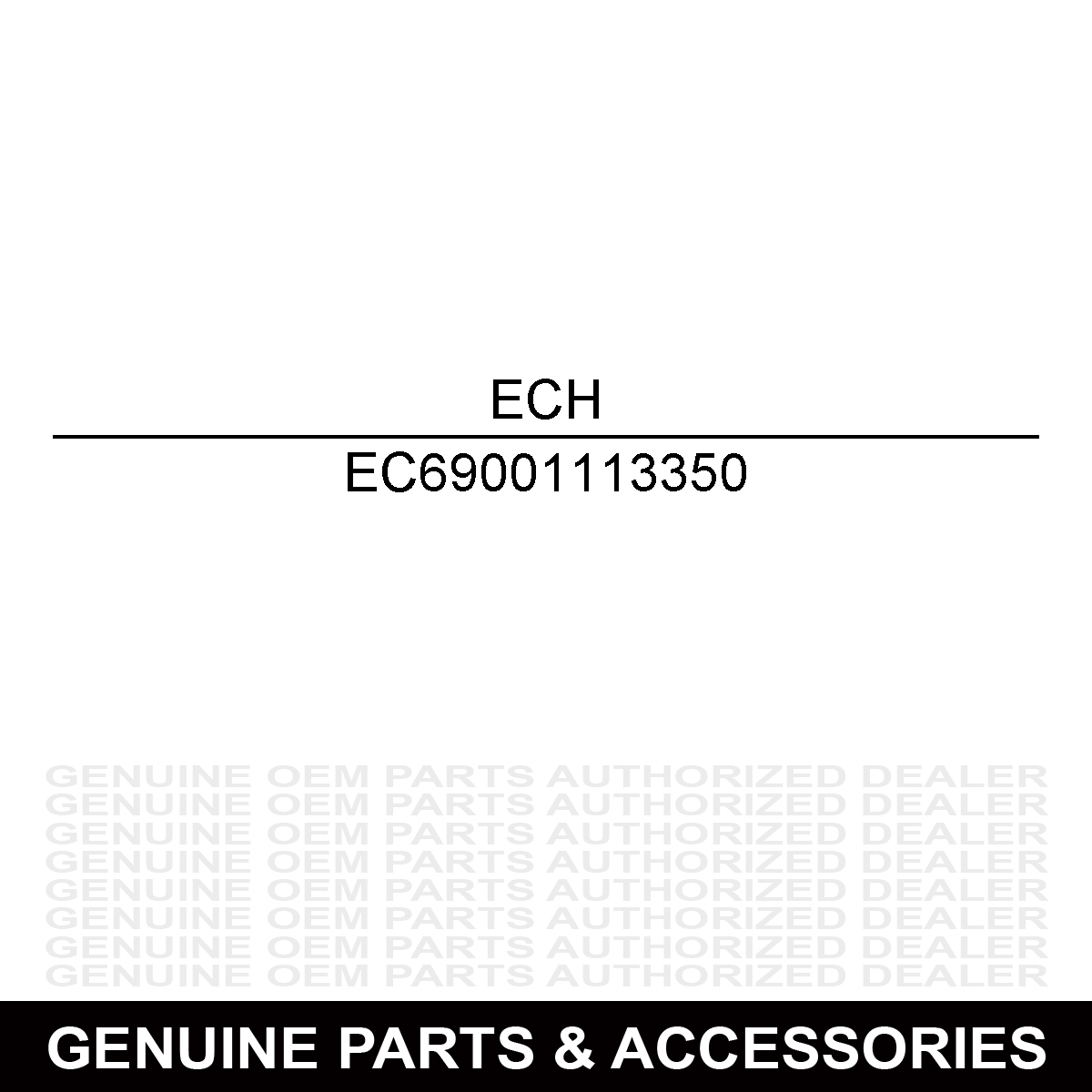 Echo 69001113350 Blade Lh Rotor