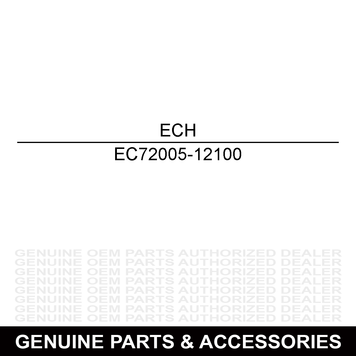 Echo 72005-12100 Outer Pipe Assembly