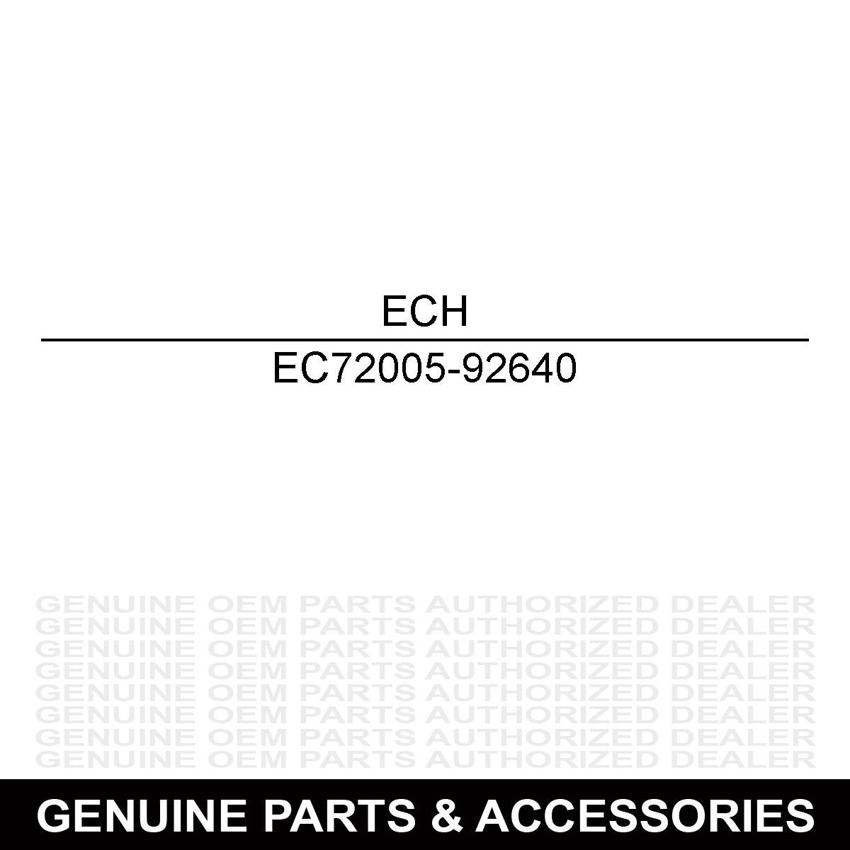 Echo 72005-92640 SPOOL, INNER
