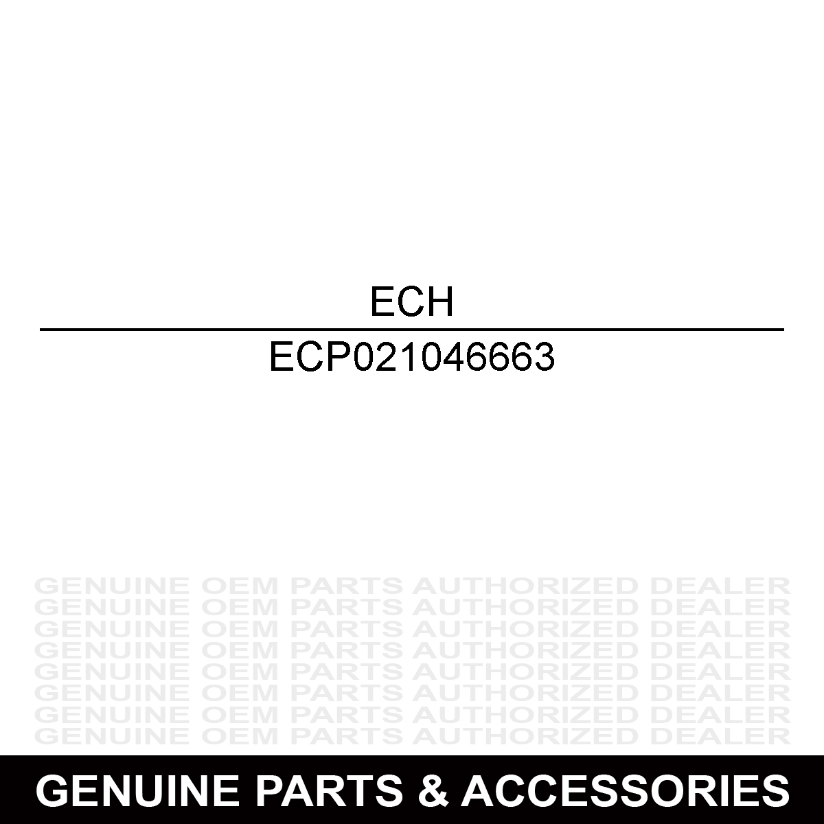 Echo P021046663 Harness Assembly