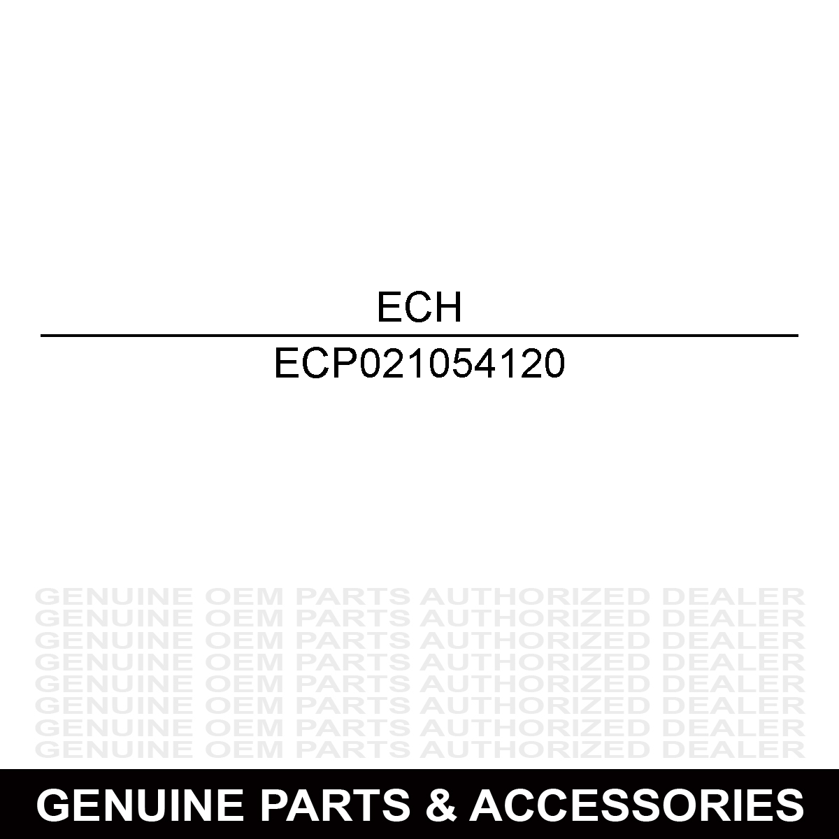 Echo P021054120 FAN COVER ASSY, AL