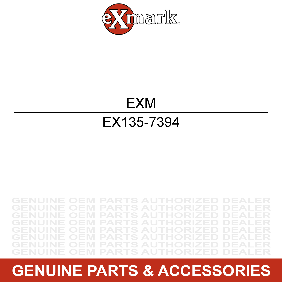 Exmark 135-7394 Deck Idler