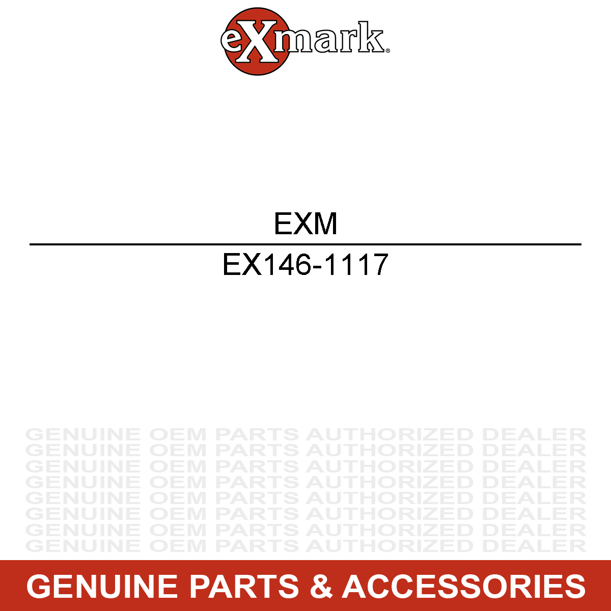 Exmark 146-1117 Bushing 7/16X0.25