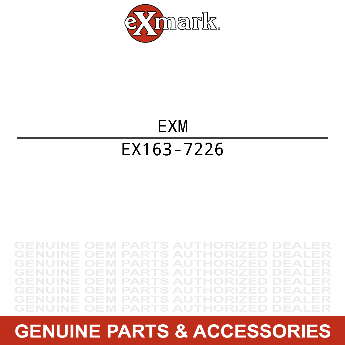 Exmark 163-7226 Extension Brake Spring