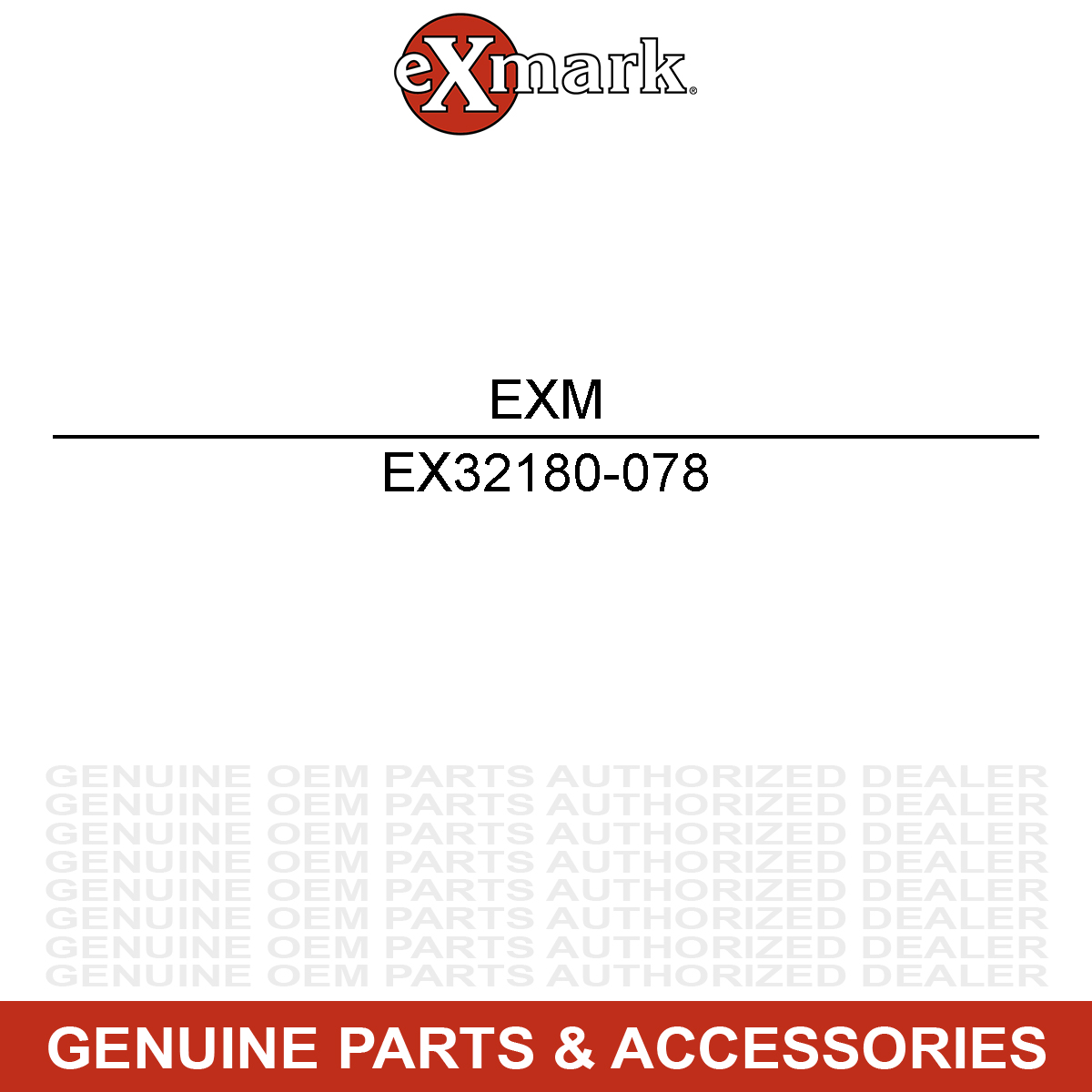 Exmark 32180-078 Edge Clip